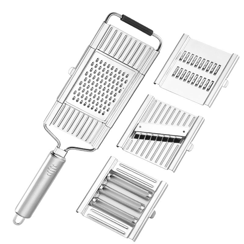 KINGWISE high quality multifunctional 4 in 1 hand stainless steel vegetable chopper