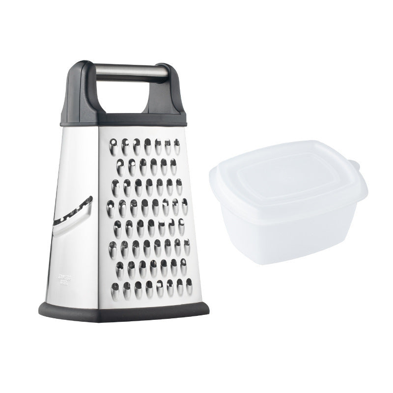 Kingwise multipurpose stainless steel manual grater for vegetables kitchen 4 in 1 vegetable cutter