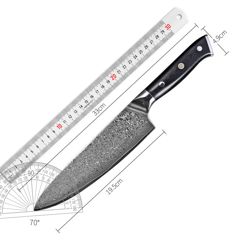 8 inch Professional Damascus Steel Chef Knife High Quality Kitchen Knife