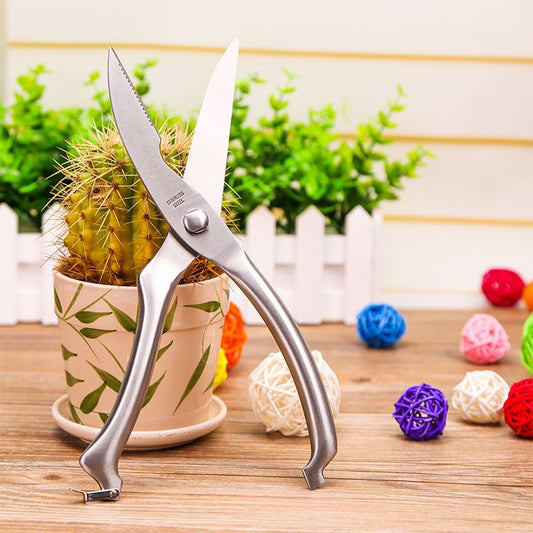 High Quality Powerful Household Kitchen Stainless Steel Scissor with Spring