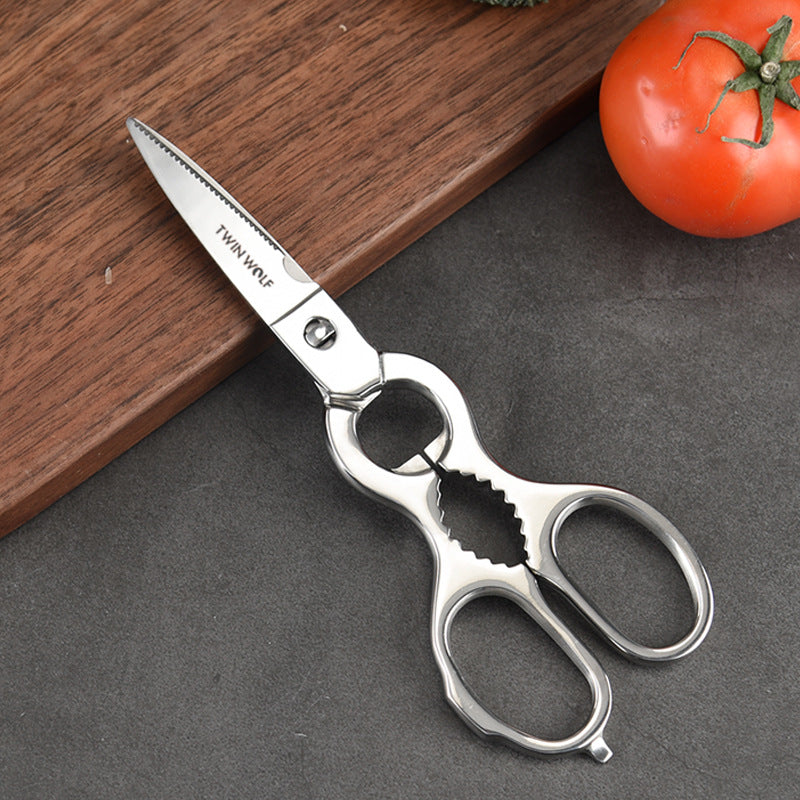 German Stainless Steel Multi-functional Aluminum Alloy Detachable 8 Inch Kitchen Scissors