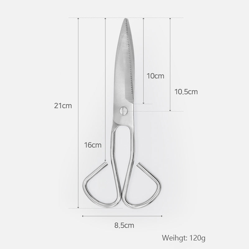 Kingwise multifunctional kitchen scissors barbecue scissor meat cutting scissors vegetables shears