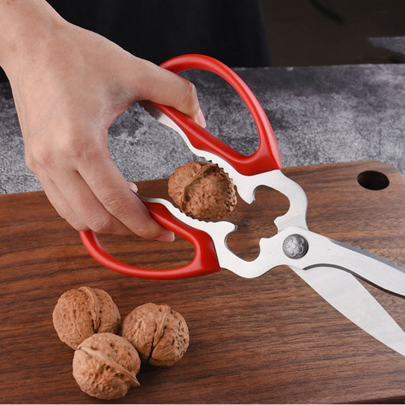 Heavy Duty Poultry Shear Multi Purpose Kitchen Scissors with Magnetic Holder