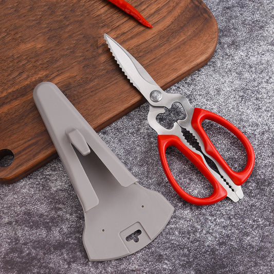 Heavy Duty Poultry Shear Multi Purpose Kitchen Scissors with Magnetic Holder