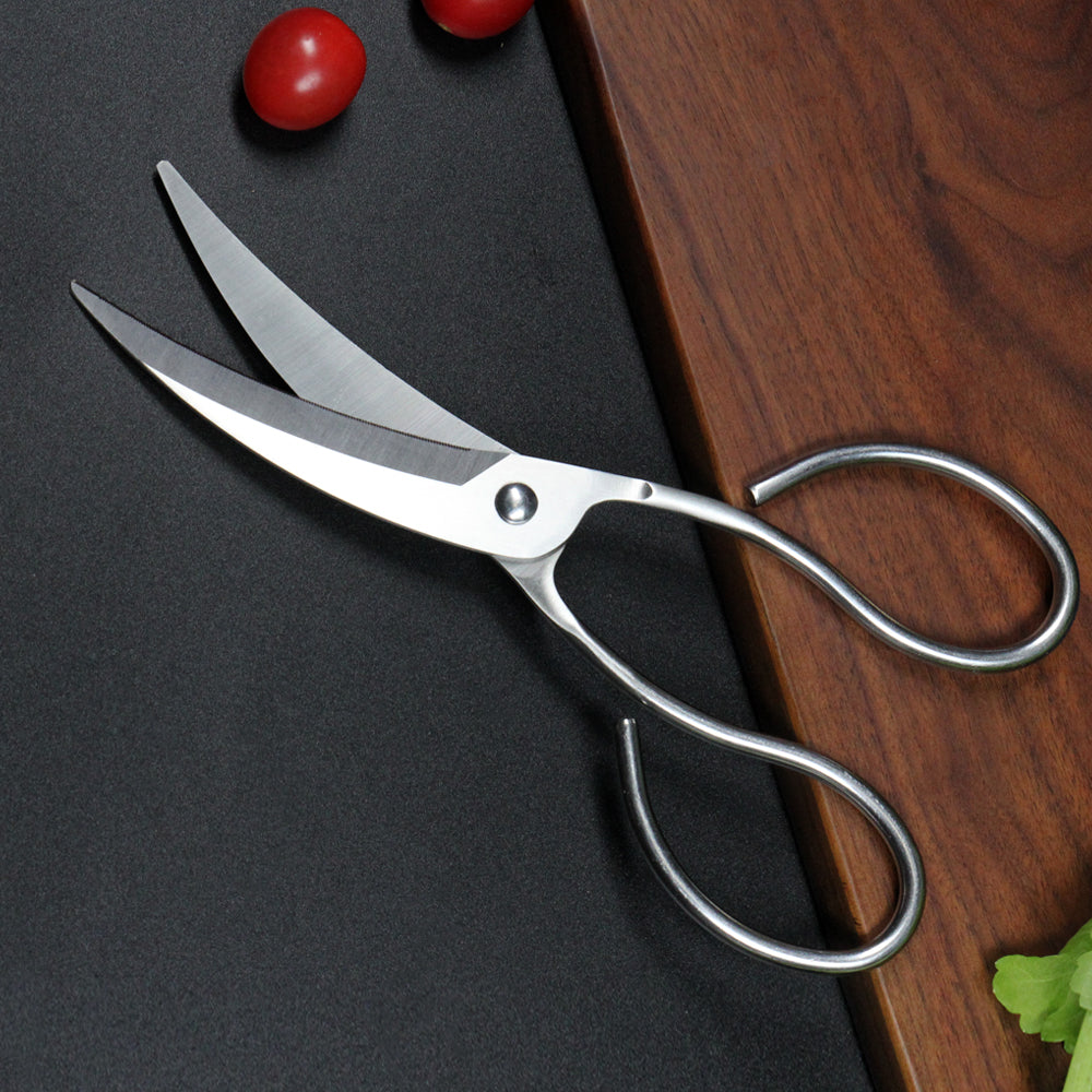 Kingwise multifunctional korean barbecue kitchen scissors