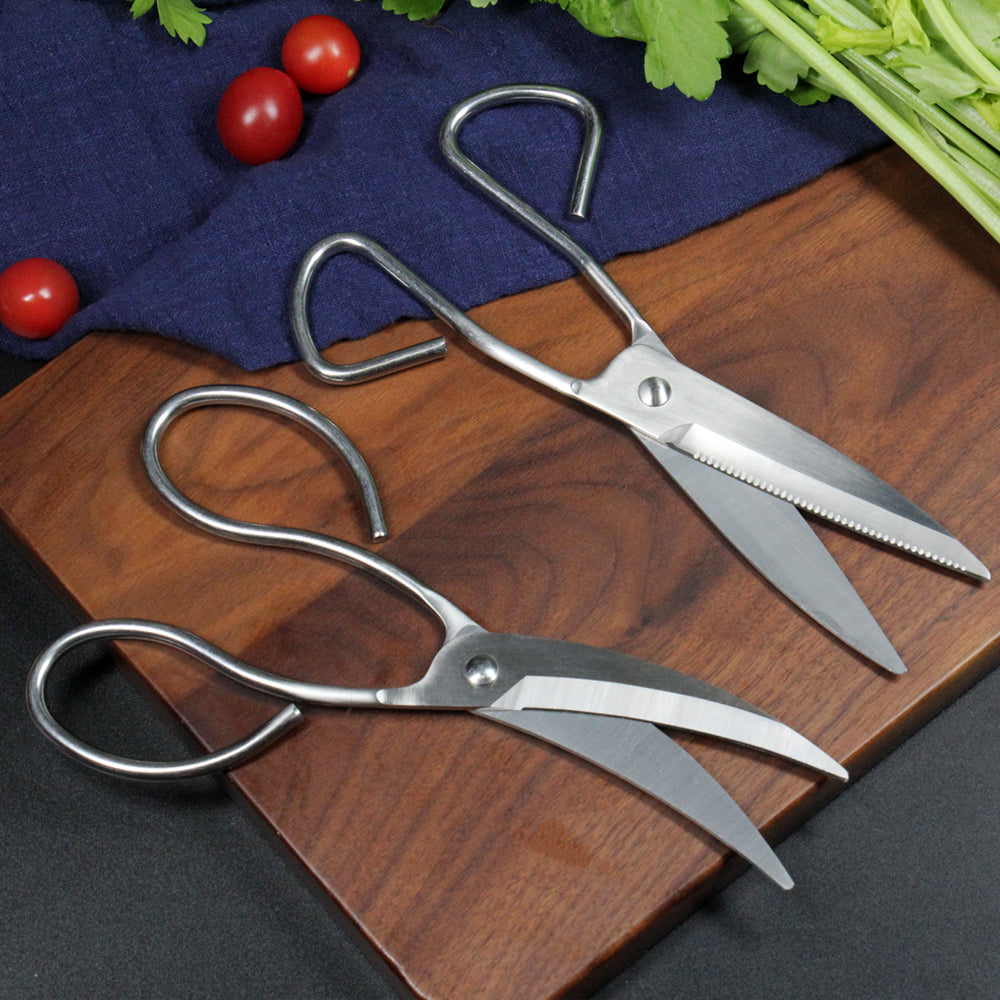 Kingwise multifunctional korean barbecue kitchen scissors