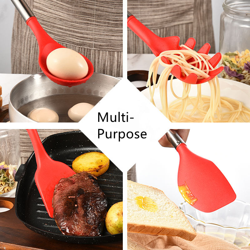 Kingwise Premium 12 Pcs Non Stick Cookware Silicone Kitchen Utensils Set with Holder