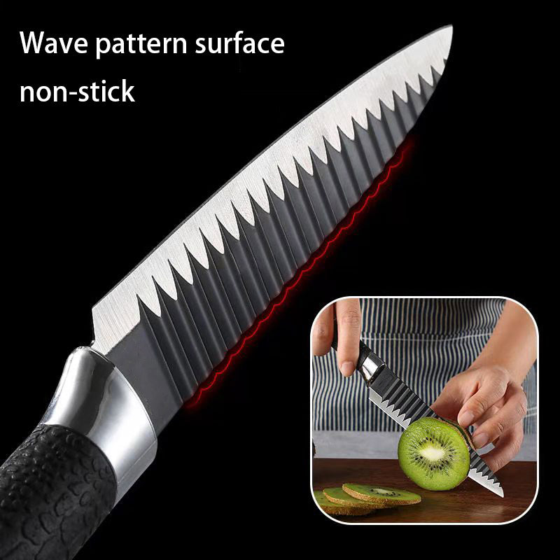 Kingwise Fruit Vegetables Knives with Plastic Handle